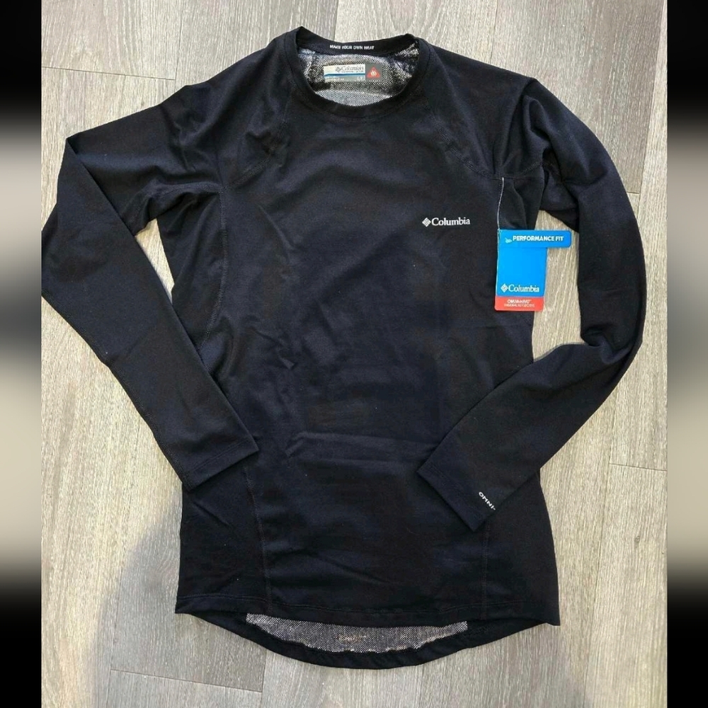 New Columbia Omni Heat Thermal Top Mens Sz S